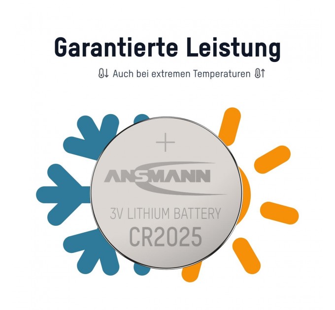 Ansmann Батарейка Ansmann CR2025 BL 1шт