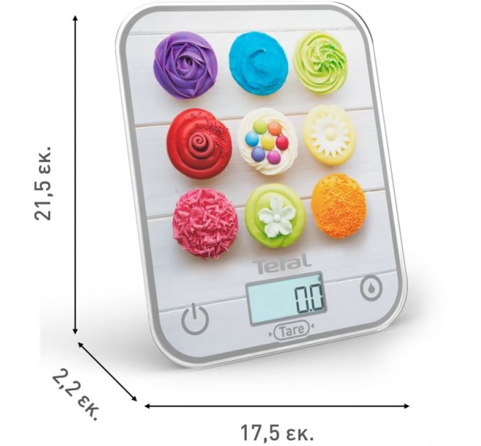 Tefal Весы кухонные Tefal BC50D4V0