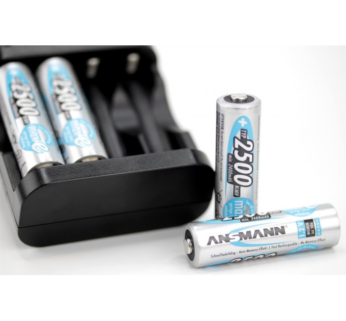 Ansmann Аккумуляторы Ansmann AA/HR06 NI-MH 2500 mAh BL 4 шт