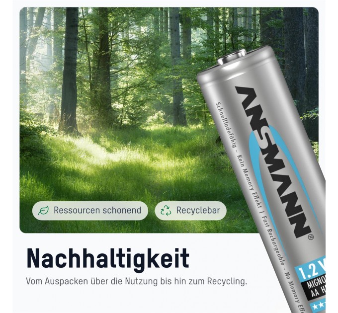 Ansmann Аккумуляторы Ansmann AA/HR06 NI-MH 2500 mAh BL 4 шт