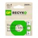 Gp Аккумуляторы GP Recyko 2600 AA/HR06 NI-MH 2600 mAh BL 4 шт