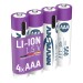 Ansmann Аккумуляторы Ansmann AAA/HR03 Li-Ion 500 mAh BL 4 шт