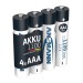Ansmann Аккумуляторы Ansmann AAA/HR03 NI-MH 1100 mAh BL 4 шт