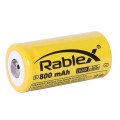 Rablex Аккумулятор Rablex 16340 (CR 123) 3.7V 800mAh (56319664)