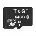 T&G Карта памяти MicroSDXC  64GB UHS-I/U3 Class 10 T&G (TG-64GBSDU3CL10-00)