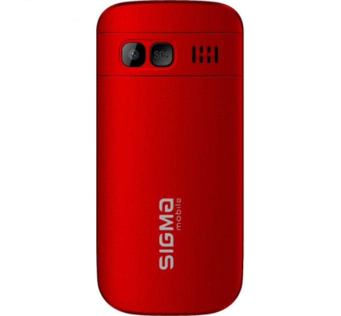 Sigma Мобільний телефон Sigma Comfort 50 EASY TYPE-C Red (4827798585221)