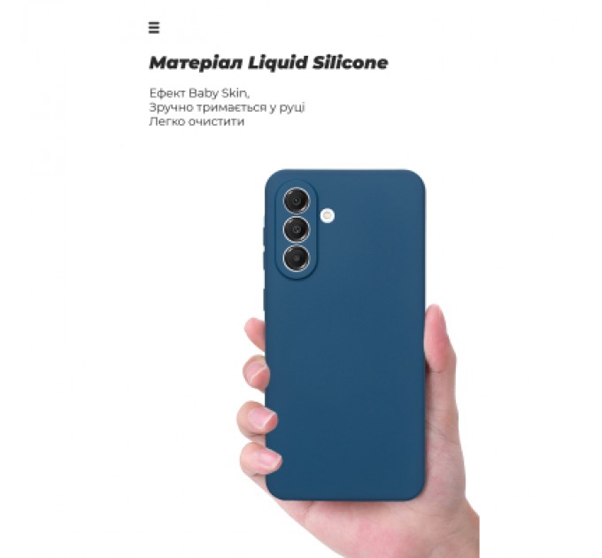 Armorstandart Чохол до мобільного телефона Armorstandart ICON Samsung A36 5G Camera cover Dark Blue (ARM82179)