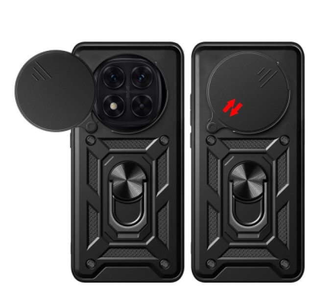 BeCover Чохол до мобільного телефона BeCover Military Xiaomi Redmi Note 14 Pro 5G Black (712869)