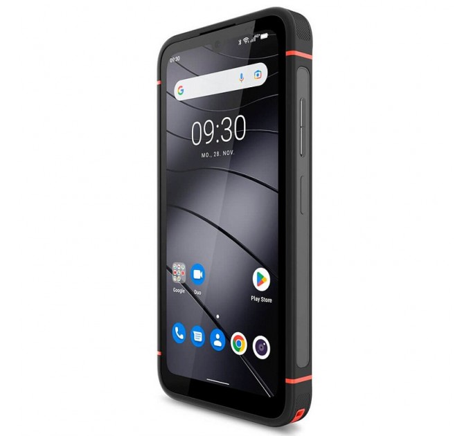 Gigaset Смартфон Gigaset GX4 IM 4/64GB Dual Sim Black (S30853H1531R111); 6.1" (1560х720) IPS / MediaTek Helio G99 / ОЗУ 4 ГБ / 64 ГБ встроенной + microSD до 1 ТБ / камера 48+8 Мп + 16 Мп / 4G (LTE) / Bluetooth, Wi-Fi, NFC / GPS, GLONASS, Beidou, Gali
