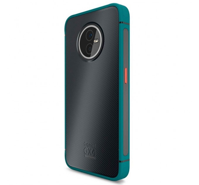 Gigaset Смартфон Gigaset GX4 IM 4/64GB Dual Sim Petrol (S30853H1531R112); 6.1" (1560х720) IPS / MediaTek Helio G99 / ОЗУ 4 ГБ / 64 ГБ встроенной + microSD до 1 ТБ / камера 48+8 Мп + 16 Мп / 4G (LTE) / Bluetooth, Wi-Fi, NFC / GPS, GLONASS, Beidou, Gal