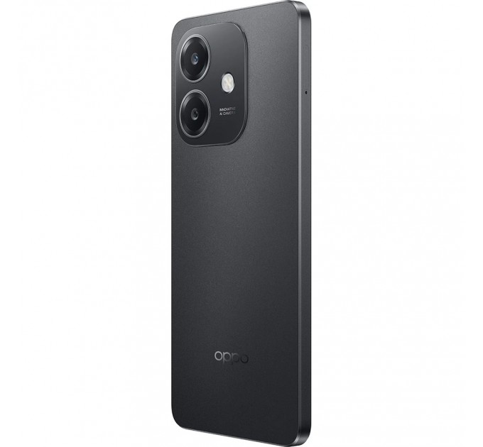 Oppo Смартфон Oppo A3 4G 6/128GB Sparkle Black; 6.67" (1604х720) IPS / Qualcomm Snapdragon 6s Gen 1 / ОЗУ 6 ГБ / 128 ГБ встроенной + microSD до 1 ТБ / камера 50 Мп + 5 Мп / 4G (LTE) / Bluetooth, Wi-Fi, NFC / GPS, A-GPS, GLONASS, Beidou, Galileo, QZSS