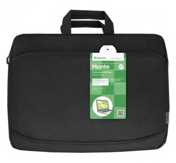 Сумка для ноутбука Defender 17" Monte black (26065)