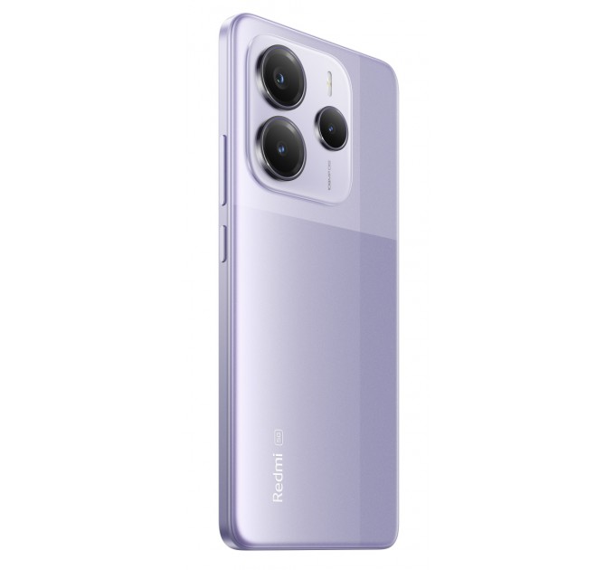 Xiaomi Смартфон Xiaomi Redmi Note 14 5G 6/128GB Lavender Purple; 6.67" (2400х1080) AMOLED / MediaTek Dimensity 7025 Ultra / ОЗУ 6 ГБ / 128 ГБ встроенной + microSD до 1 ТБ / камера 108+8+2 Мп + 20 Мп / 5G / Bluetooth, Wi-Fi, NFC / GPS, Galileo, Glonas