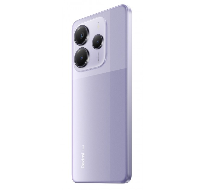 Xiaomi Смартфон Xiaomi Redmi Note 14 5G 6/128GB Lavender Purple; 6.67" (2400х1080) AMOLED / MediaTek Dimensity 7025 Ultra / ОЗУ 6 ГБ / 128 ГБ встроенной + microSD до 1 ТБ / камера 108+8+2 Мп + 20 Мп / 5G / Bluetooth, Wi-Fi, NFC / GPS, Galileo, Glonas