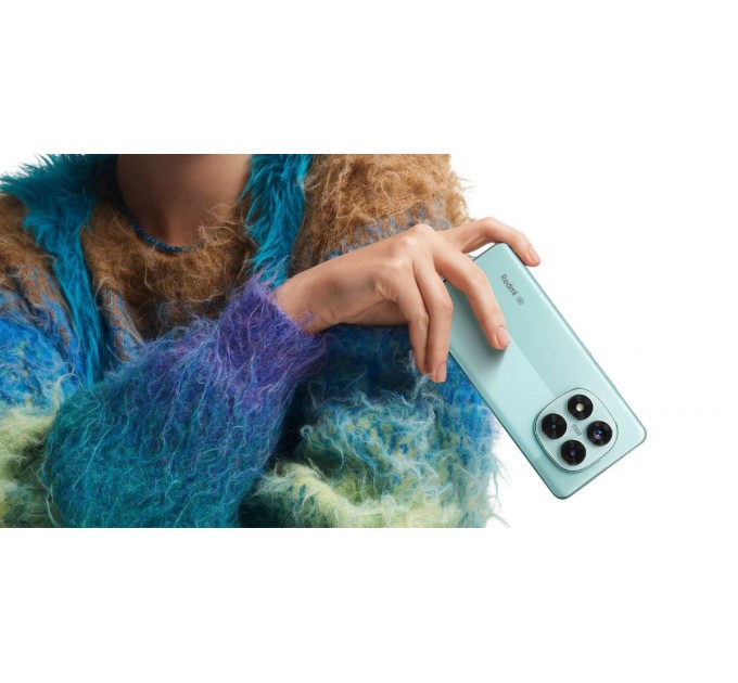 Смартфон Xiaomi Redmi Note 14 Pro 5G 8/256GB Coral Green; 6.67" (2712x1220) AMOLED / MediaTek Dimensity 7300 Ultra / ОЗУ 8 ГБ / 256 ГБ встроенной / камера 200+8+2 Мп + 20 Мп / 5G / Bluetooth, Wi-Fi, NFC / GPS, A-GPS, GLONASS, Beidou, Galileo, QZSS /