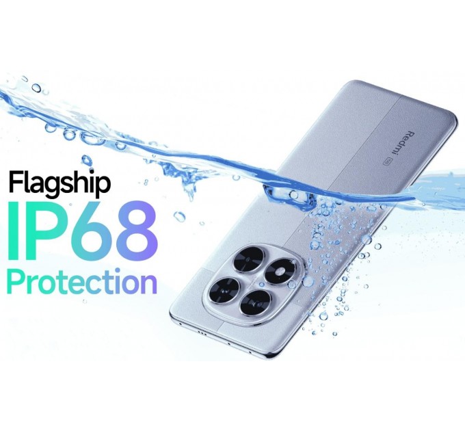 Смартфон Xiaomi Redmi Note 14 Pro 5G 8/256GB Lavender Purple; 6.67" (2712x1220) AMOLED / MediaTek Dimensity 7300 Ultra / ОЗУ 8 ГБ / 256 ГБ встроенной / камера 200+8+2 Мп + 20 Мп / 5G / Bluetooth, Wi-Fi, NFC / GPS, A-GPS, GLONASS, Beidou, Galileo, QZS