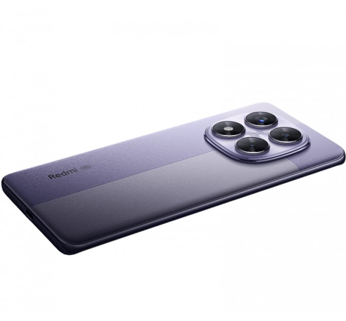 Смартфон Xiaomi Redmi Note 14 Pro 5G 8/256GB Lavender Purple; 6.67" (2712x1220) AMOLED / MediaTek Dimensity 7300 Ultra / ОЗУ 8 ГБ / 256 ГБ встроенной / камера 200+8+2 Мп + 20 Мп / 5G / Bluetooth, Wi-Fi, NFC / GPS, A-GPS, GLONASS, Beidou, Galileo, QZS