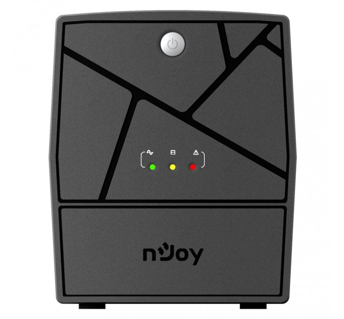 nJoy Джерело безперебійного живлення NJOY Keen 1000 (UPLI-LI100KE-CG01B) Lin.int., AVR, 4 x евро, пластик