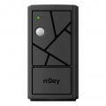 nJoy Джерело безперебійного живлення NJOY Keen 600 (UPLI-LI060KU-CG01B) Lin.int., AVR, 2 x евро, USB, пластик