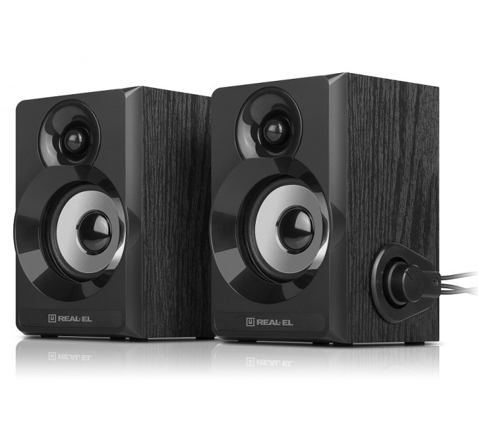 REAL-EL Акустична система REAL-EL S-200 Black