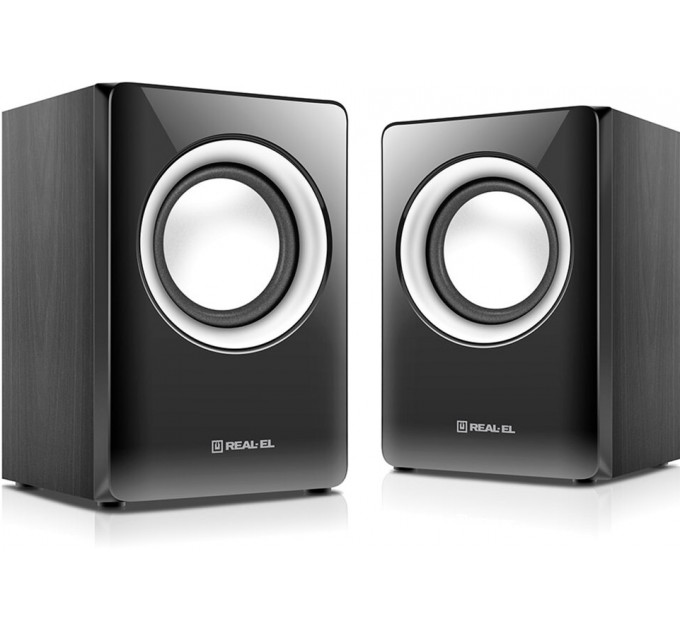 REAL-EL Акустична система REAL-EL S-215 Black