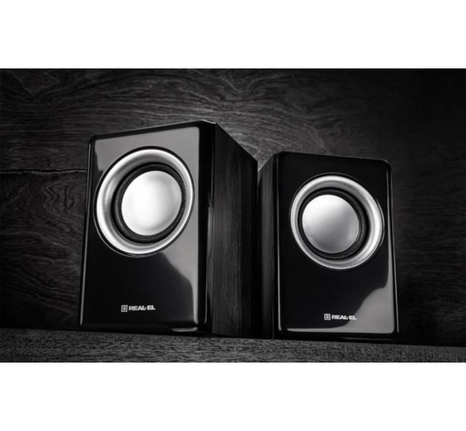 REAL-EL Акустична система REAL-EL S-215 Black