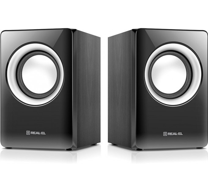 REAL-EL Акустична система REAL-EL S-215 Black