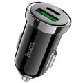 HOCO Автомобильное зарядное устройство Hoco Z44 Leading (1USB 3A QC3.0  + PD 1Type-C 20W) Black (S25727)