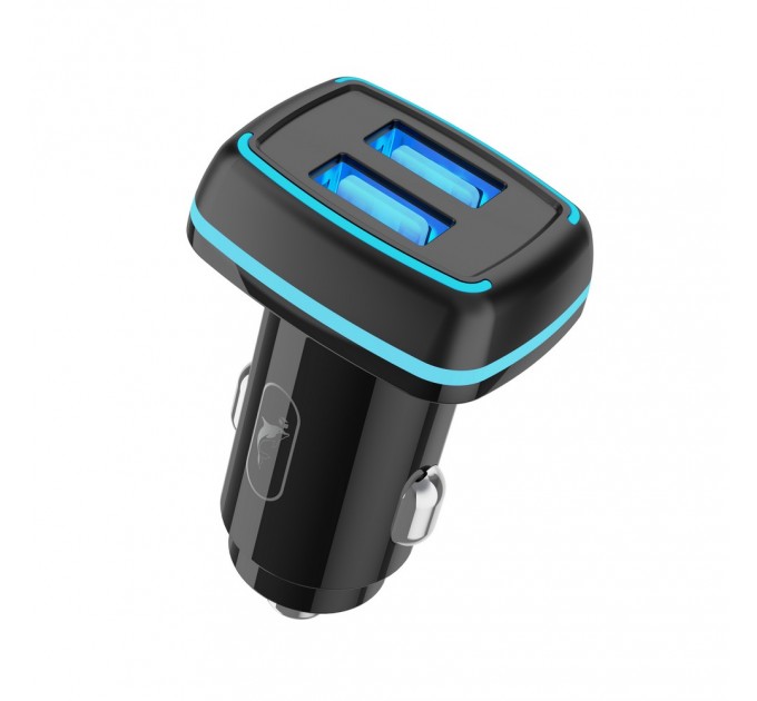 SkyDolphin Автомобильное зарядное устройство SkyDolphin SZ18 (2USB, 3.4A) Black (SDAZP-000098
)