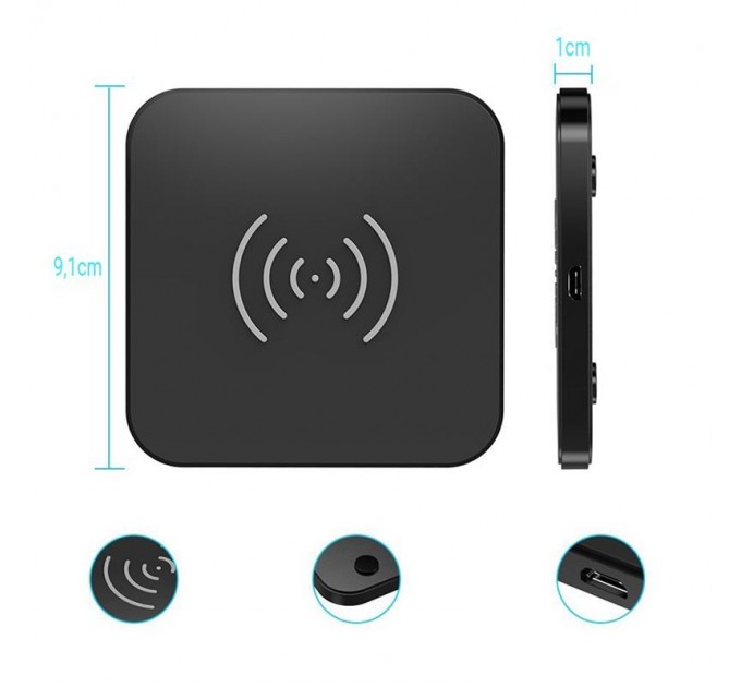 Беспроводное зарядное устройство Choetech T511-S 10W Black