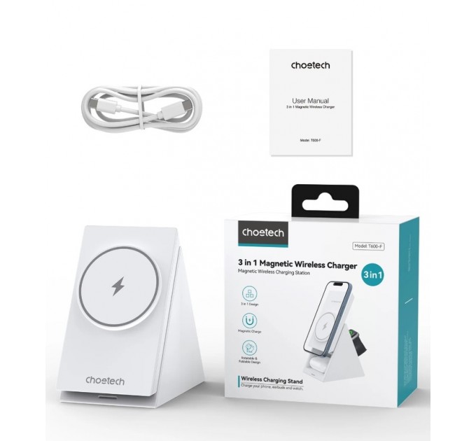 Беспроводное зарядное устройство Choetech T600-F 15W