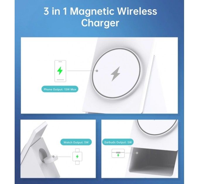 Беспроводное зарядное устройство Choetech T600-F 15W