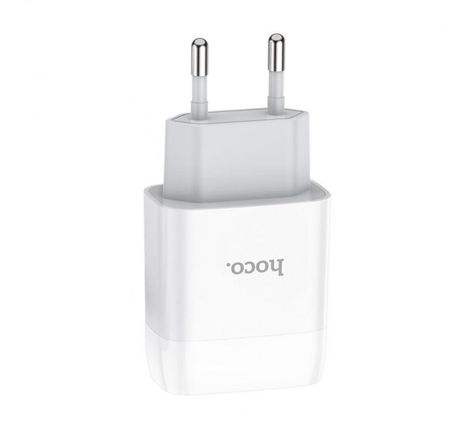 HOCO Зарядное устройство Hoco C72A Glorious (1USB, 2.1А) White (6931474712899)