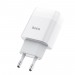HOCO Зарядное устройство Hoco C72A Glorious (1USB, 2.1А) White (6931474712899)