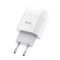 Зарядное устройство Hoco C73A Glorious (2USB, 2.4А) White (6931474712912)