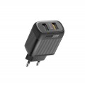 Promate Зарядное устройство Promate BiPlug-QC3 Black