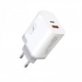 SkyDolphin Зарядное устройство SkyDolphin SC17 PD+QC3.0 (USB TYPE-Cx3A + USB TYPE-Ax3A) White (SDMZP-000110)