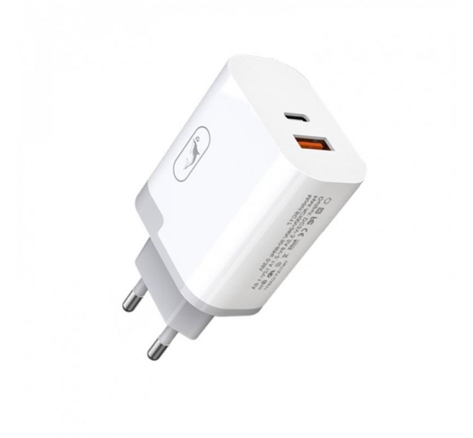 SkyDolphin Зарядное устройство SkyDolphin SC17 PD+QC3.0 (USB TYPE-Cx3A + USB TYPE-Ax3A) White (SDMZP-000110)