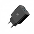 SkyDolphin Зарядное устройство SkyDolphin SC30 (2USB, 2.1A) Black (SDMZP-000169)