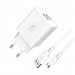 SkyDolphin Зарядное устройство SkyDolphin SC30V (2USB, 2.1A) White (SDMZP-000114) + кабель microUSB