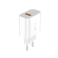 Сетевое зарядное устройство Foneng EU46 QC3.0 Charger (1USBх3A) White (EU46-CH-IP) + кабель Lightning