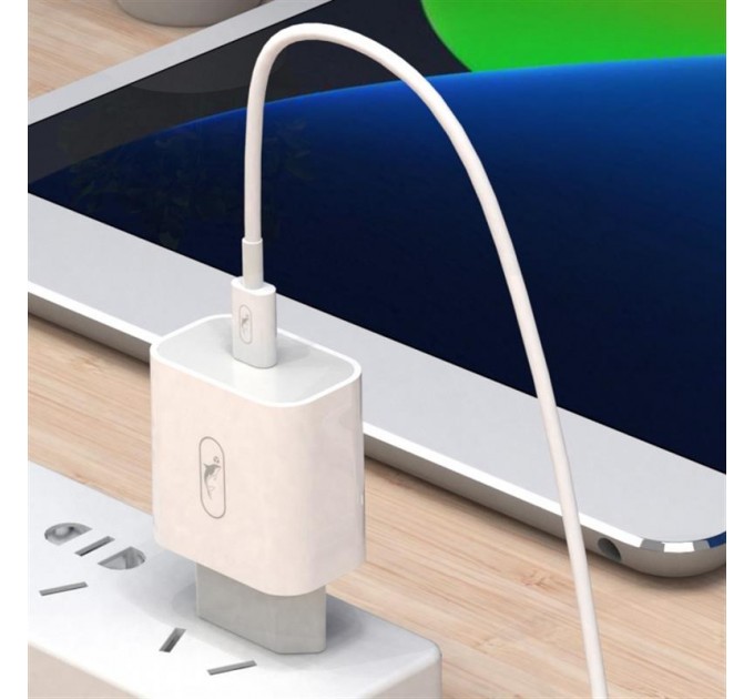 SkyDolphin Сетевое зарядное устройство SkyDolphin SC38T (1USBx2.4A) White (SDMZP-000181)