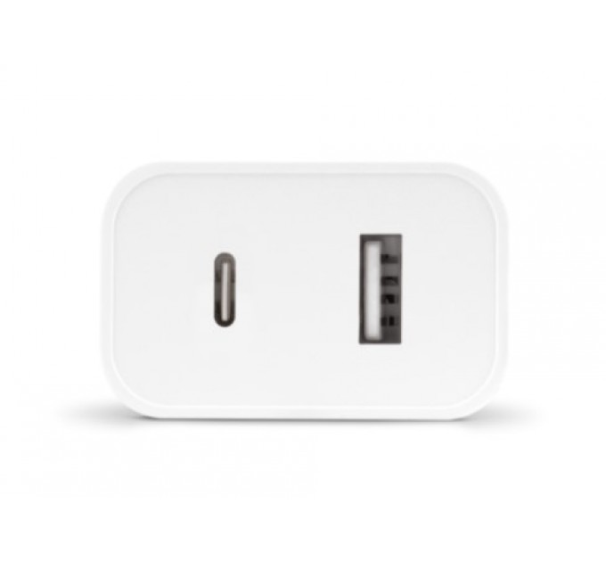 Сетевое зарядное устройство Ttec SmartCharger Duo PD USB-C/USB-A 32Вт White (2SCS24B)
