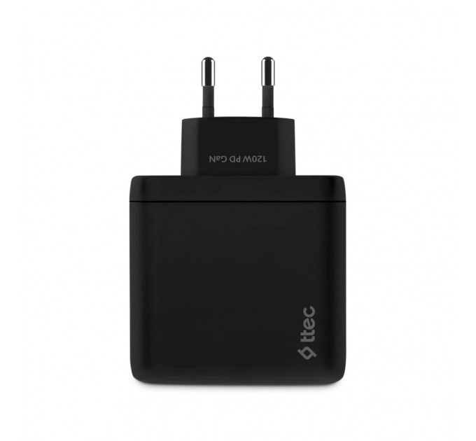Ttec Сетевое зарядное устройство Ttec SmartCharger Trio GAN 2хUSB-C/USB-A /120Вт Black (2SCG04S)
