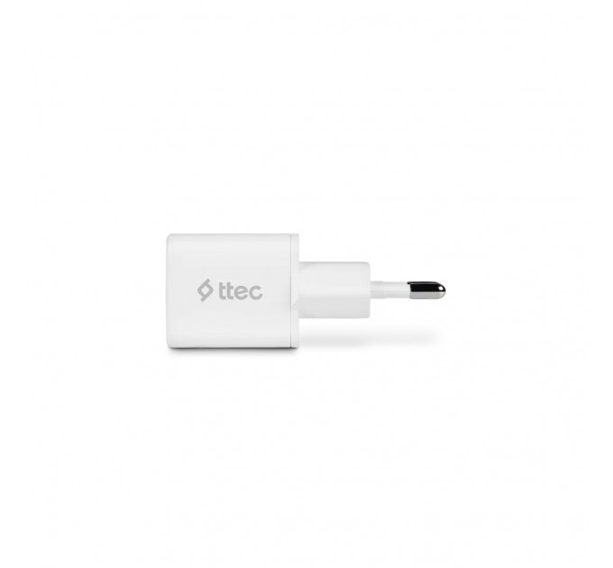 Сетевое зарядное устройство Ttec SmartCharger USB-C /20Вт White (2SCP01B)