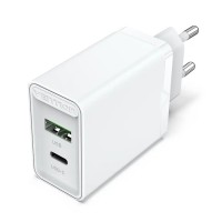 Сетевое зарядное устройство Vention USB Type C + QC4.0 (18-20W) White (FBBW0-EU)