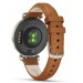 Garmin Смарт-годинник Garmin Lily 2 Cream Gold with Tan Leather Band (010-02839-60)