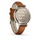 Garmin Смарт-годинник Garmin Lily 2 Cream Gold with Tan Leather Band (010-02839-60)