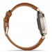 Garmin Смарт-годинник Garmin Lily 2 Cream Gold with Tan Leather Band (010-02839-60)