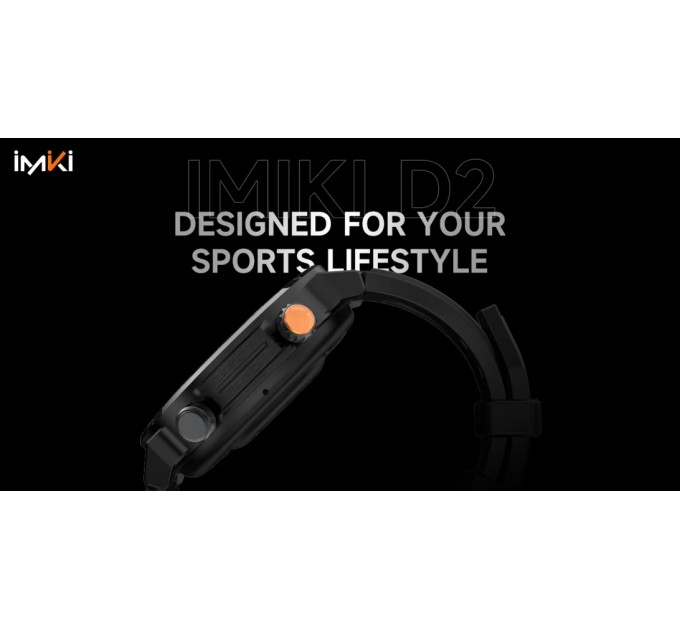 iMiki Смарт-годинник iMiki D2 Silver Silicone Strap